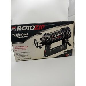 ROTOZIP USA Corded HD Spiral Saw SCS01 Power Tool W/ Bits, Manual, Box